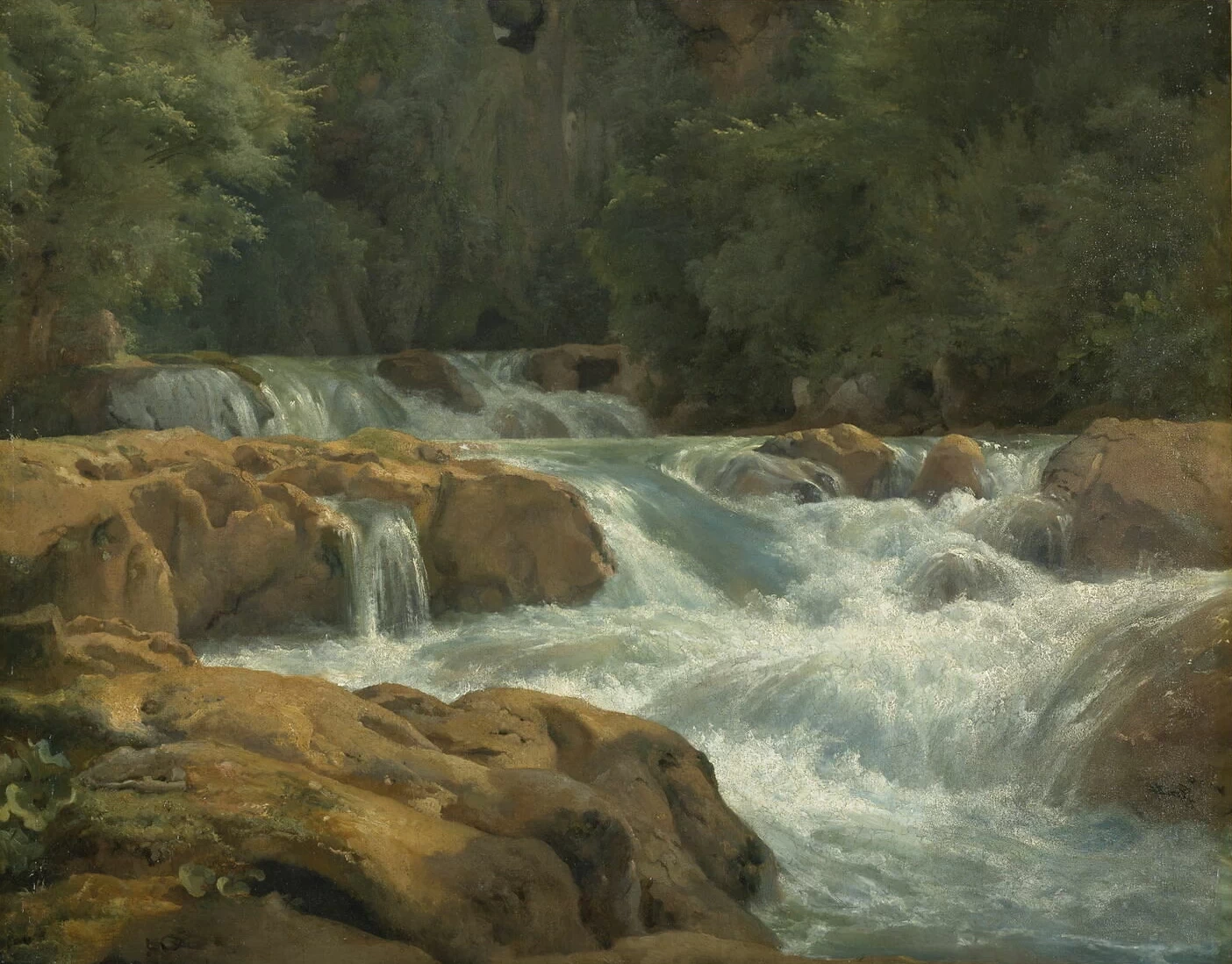 Il torrente (Tivoli) - Louvre Collections